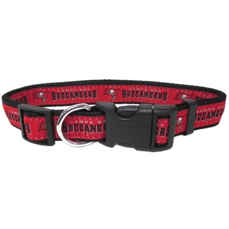 Pets First Tampa Bay Buccaneers Pet Collar by Pets First - Medium PFTBB3036-0002
